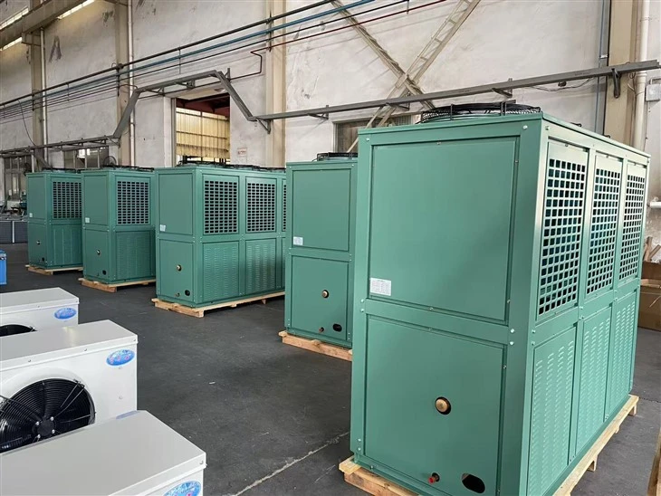 FNV Cabinet Condenser Unit | 3-Fan Top Discharge Air-Cooled Condenser For Industrial Refrigeration suppliers